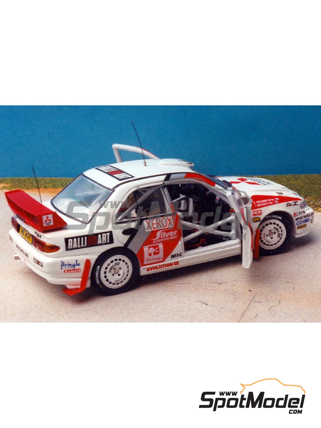 1/43Mitsubishi Lancer EVOV 1998年世界ラリー選手権 1/43Mitsubishi Lancer EVOV 1998年世界ラリー選手権 1